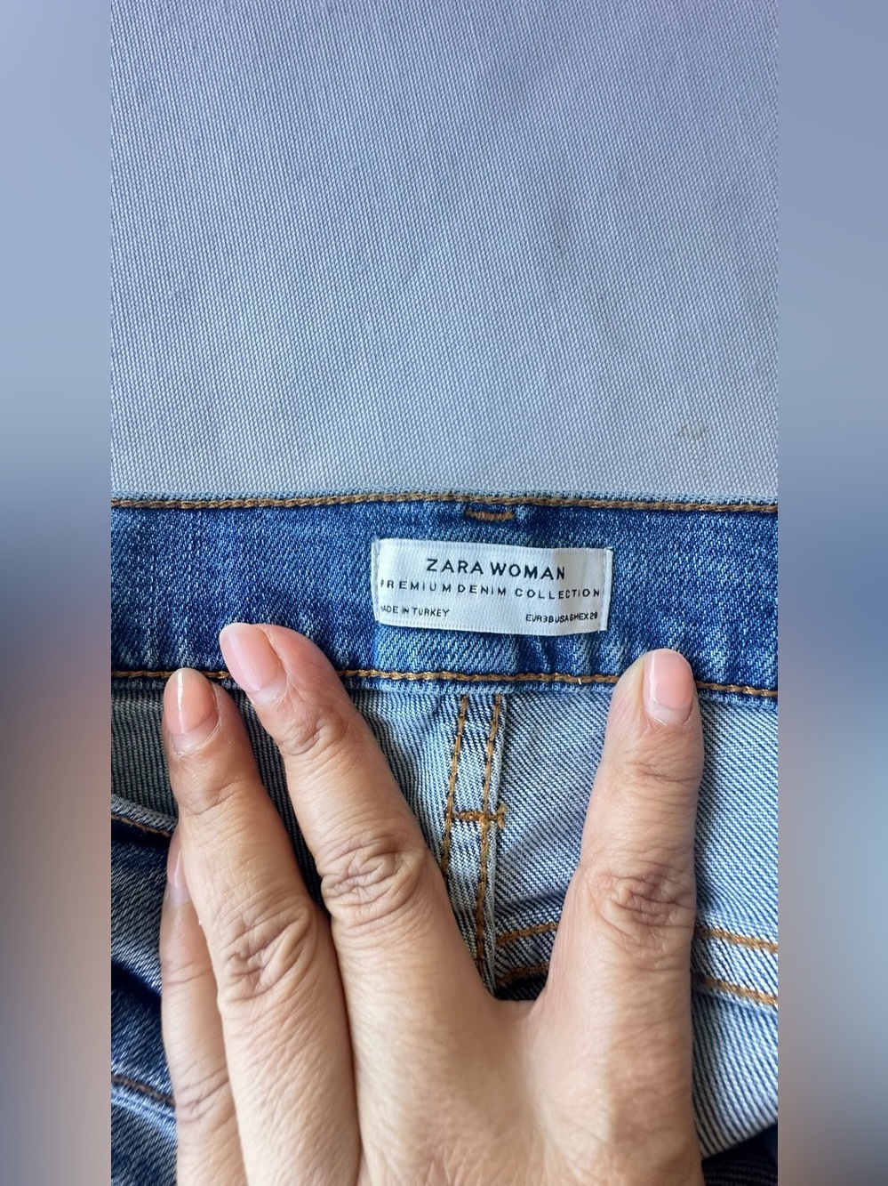 Zara boyfriend jeans women, size US 6 - Picture 4 of 9